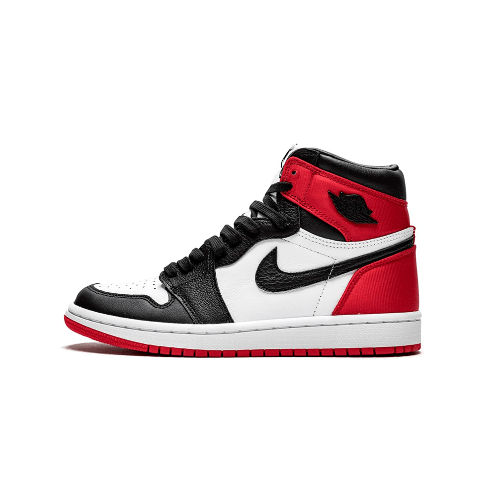 Bota Air Jordan 1 High Satin - Preto/Branco/Vermelho