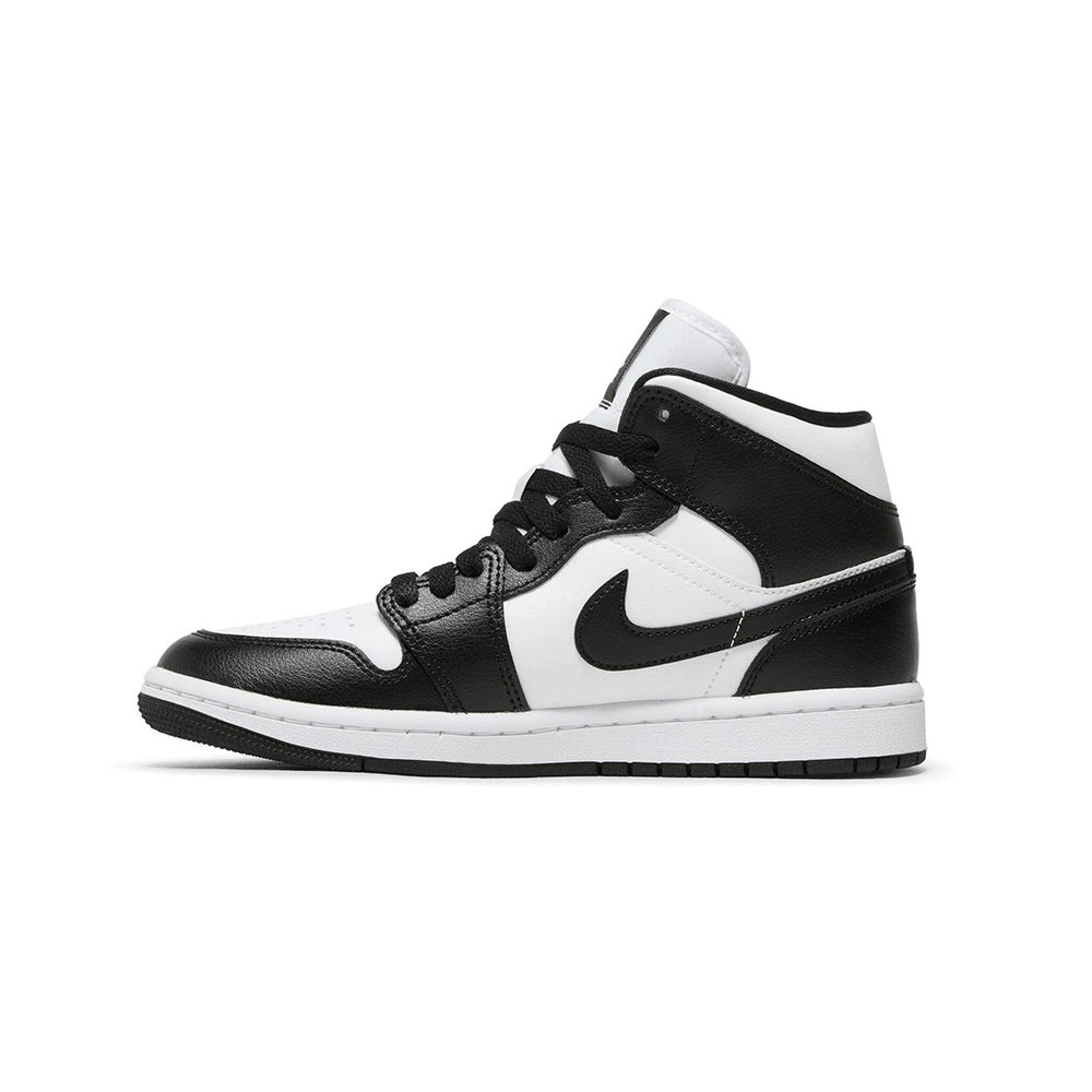 Air Jordan 1 Mid Panda Black Sneakers
