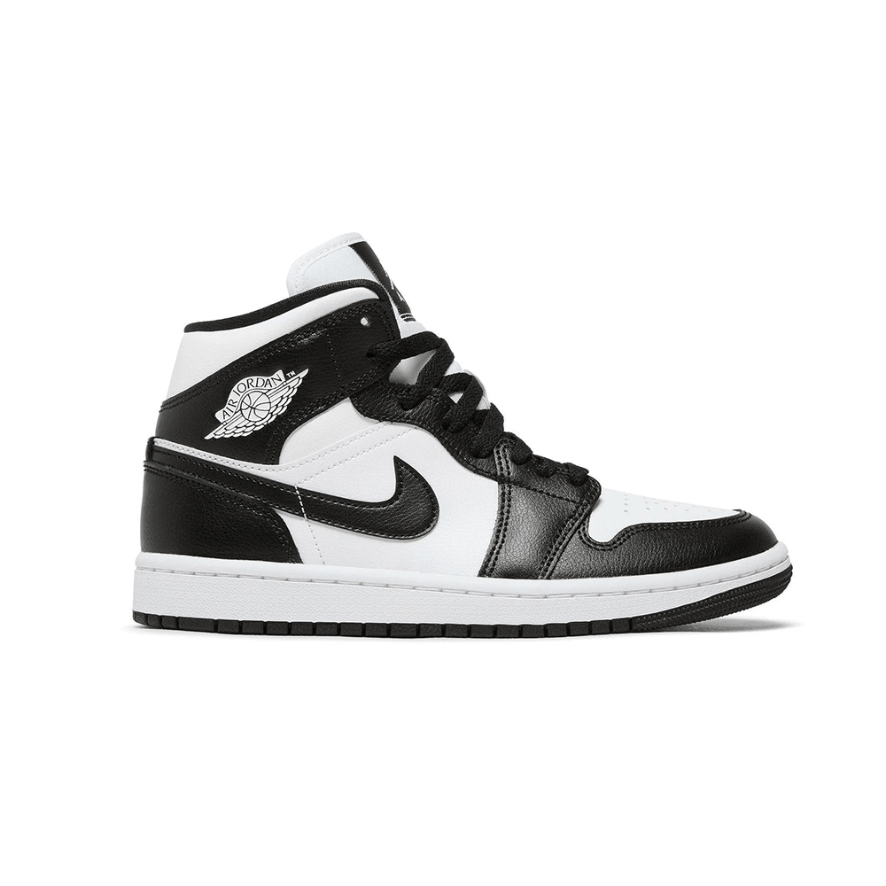 Air Jordan 1 Mid Panda Black Sneakers